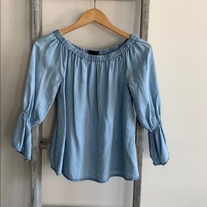 Sanctuary Chambray Top